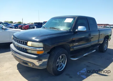 2000 Chevrolet Silverado 1500 Lt from USA, damaged, VIN 1GCEK19T4YE400113